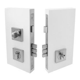 Pull Handle Uni-Turn Lock Square 60mm