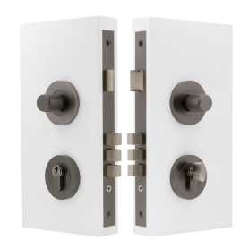 NIDO - Double Turn Lock Kit - Diamond Knurl