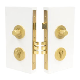 NIDO - Double Turn Lock Kit - Diamond Knurl