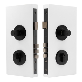 NIDO - Double Turn Lock Kit - Linear Knurl