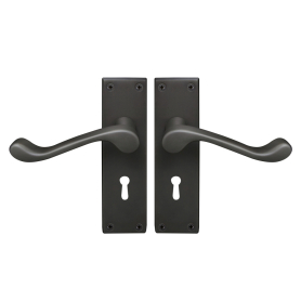 York Square Longplate - Std Keyhole