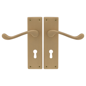 York Square Longplate - Std Keyhole