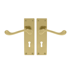 York Square Longplate - Std Keyhole