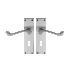 York Square Longplate - Std Keyhole