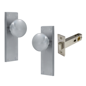 Sutton Square Longplate - Passage Set