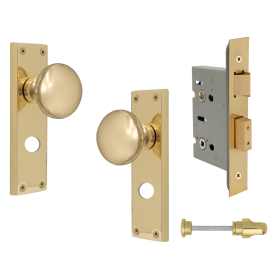 Sutton Square Longplate - Privacy Set