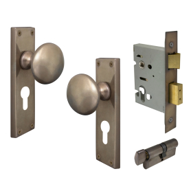 Sutton Square Longplate - Euro Locking Set
