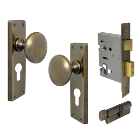 Sutton Square Longplate - Euro Locking Set
