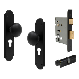 Sutton Victorian Longplate - Euro Locking Set