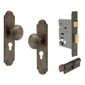 Sutton Victorian Longplate - Euro Locking Set