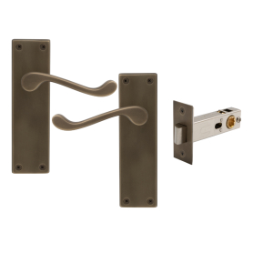 York Square Longplate - Passage Set