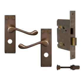 York Square Longplate - Privacy Set
