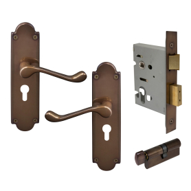 York Victorian Longplate - Euro Locking Set