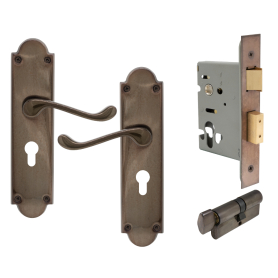 York Victorian Longplate - Euro Locking Set