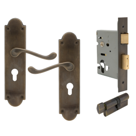 York Victorian Longplate - Euro Locking Set