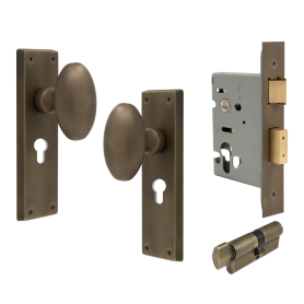 Camden Square Longplate - Euro Locking Set
