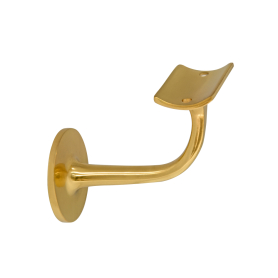 Stair Rail Bracket Curved Mount 75mm