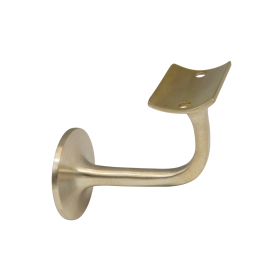 Stair Rail Bracket Curved Mount 75mm