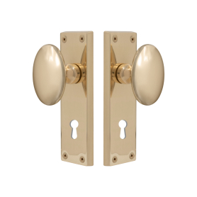 Camden Square Longplate - Std Keyhole