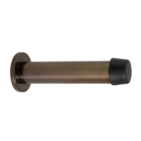 85mm Doorstop Concealed Skirting Fix - Brass