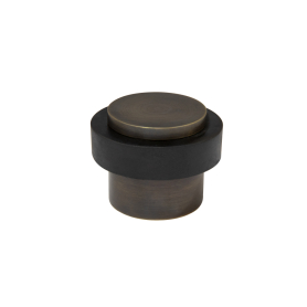 38mm Doorstop Floor Mount - 1 Piece - Brass