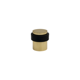 38mm Floor Mount Doorstop - Brass