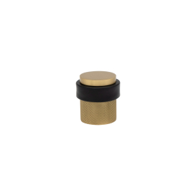 38mm Floor Mount Doorstop - Diamond Knurl
