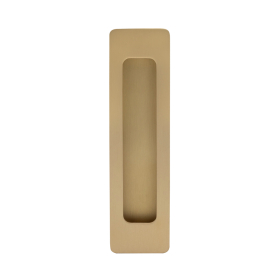 158x42mm Flushpull 128mm crs - Brass