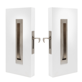 Sq. Sliding Door Flushpull Kit 200x37mm