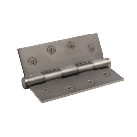 Hinge Brass Fixedpin Flat Tip 100mm x 75mm