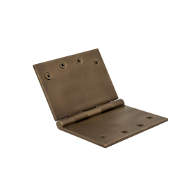Hinge Brass Fixed Pin Flat Tip 100mm x 150mm