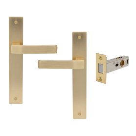 Galaxy - Qube Elite Longplate Passage Set - Magnetic Latch