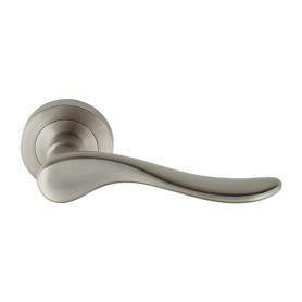 Haven Round Rose Dummy Lever - LH