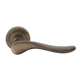 Haven Round Rose Dummy Lever - LH