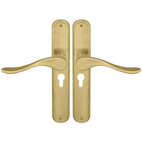 Haven Oval Longplate E48 Keyhole