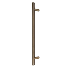 Brass Pull Handle Round 400mm OA - FF