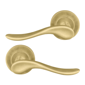 Haven 64mm Large Rose Lever Set