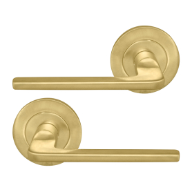 Chalet 64mm Large Rose Lever Set