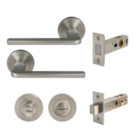 Chalet Round Rose Privacy Set - Magn. Latch