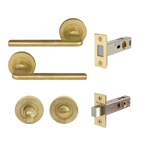 Chalet Round Rose Privacy Set - Magn. Latch