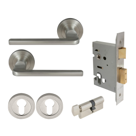 Chalet Round Rose Entrance Set - E48