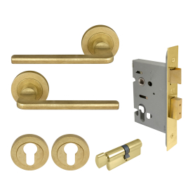 Chalet Round Rose Entrance Set - E48