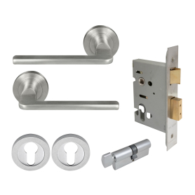 Chalet Round Rose Entrance Set - E48