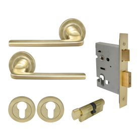 Chalet Round Rose Entrance Set - E48