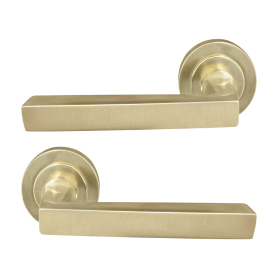 Federal 52mm Round Rose Lever Set