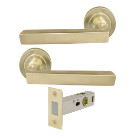 Federal Round Rose Passage Set - Magn. Latch