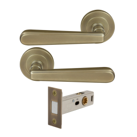 Villa Round Rose Passage Set - Magn. Latch