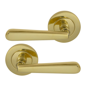 Villa 64mm Large Rose Lever Set
