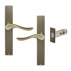 Haven Longplate Square Passage Set - Magn. Latch