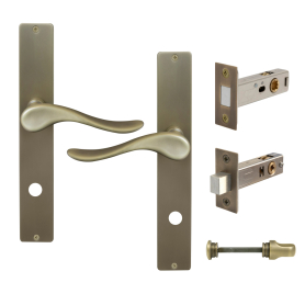 Haven Longplate Square Privacy Set - Magn. Latch